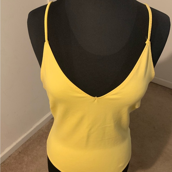 XL Shinestar Yellow Bodysuit - Picture 3 of 7